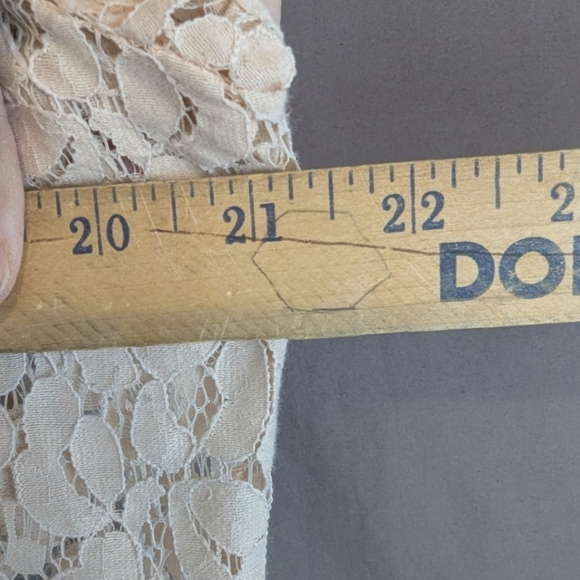 Soft Surroundings ombre size petite medium lace button down shirt - Picture 12 of 13